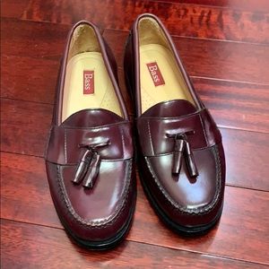 Bass Brown Leather Dress Loafers